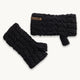 Mika Fingerless Mittens / Color-Black