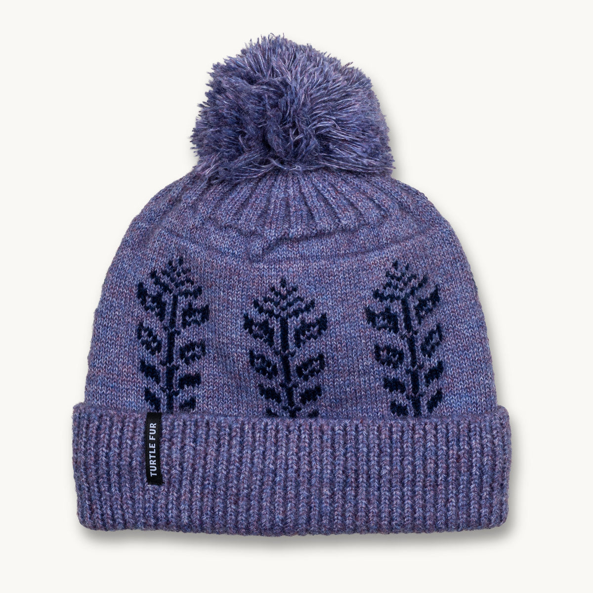 Recycled Freya Beanie / Color-Lilac