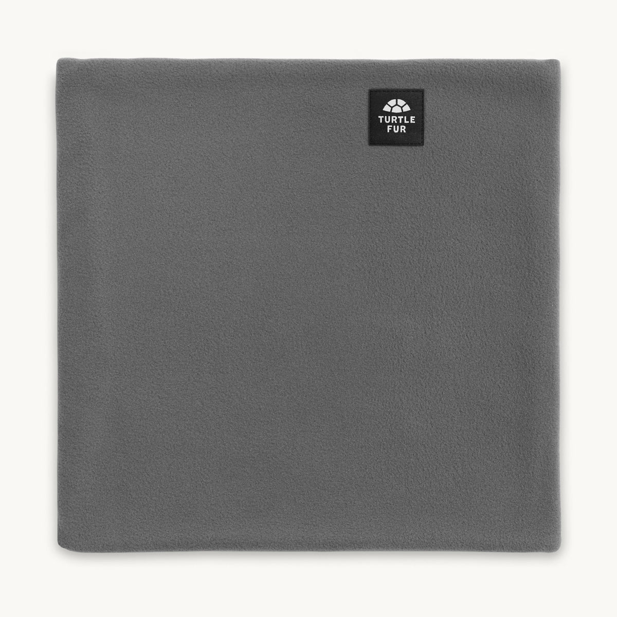 Micro Fur Fleece Double-Layer Neck Warmer / Color-Graphite