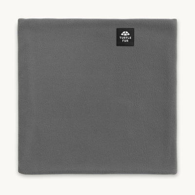 Micro Fur Fleece Double-Layer Neck Warmer / Color-Graphite