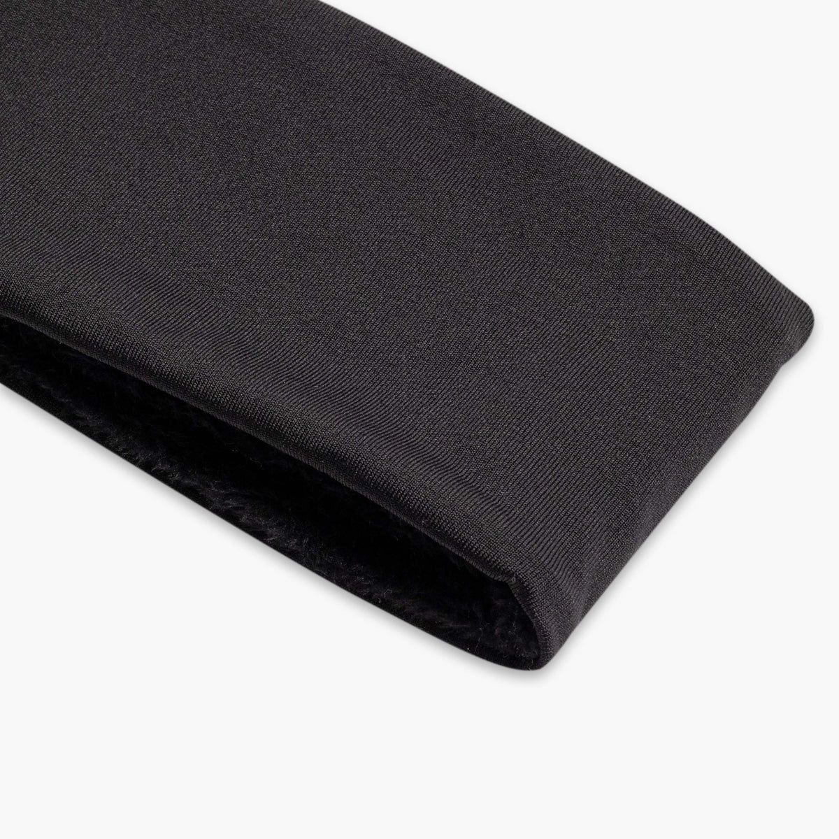 Comfort Shell Plush Lined Headband / Color-Black