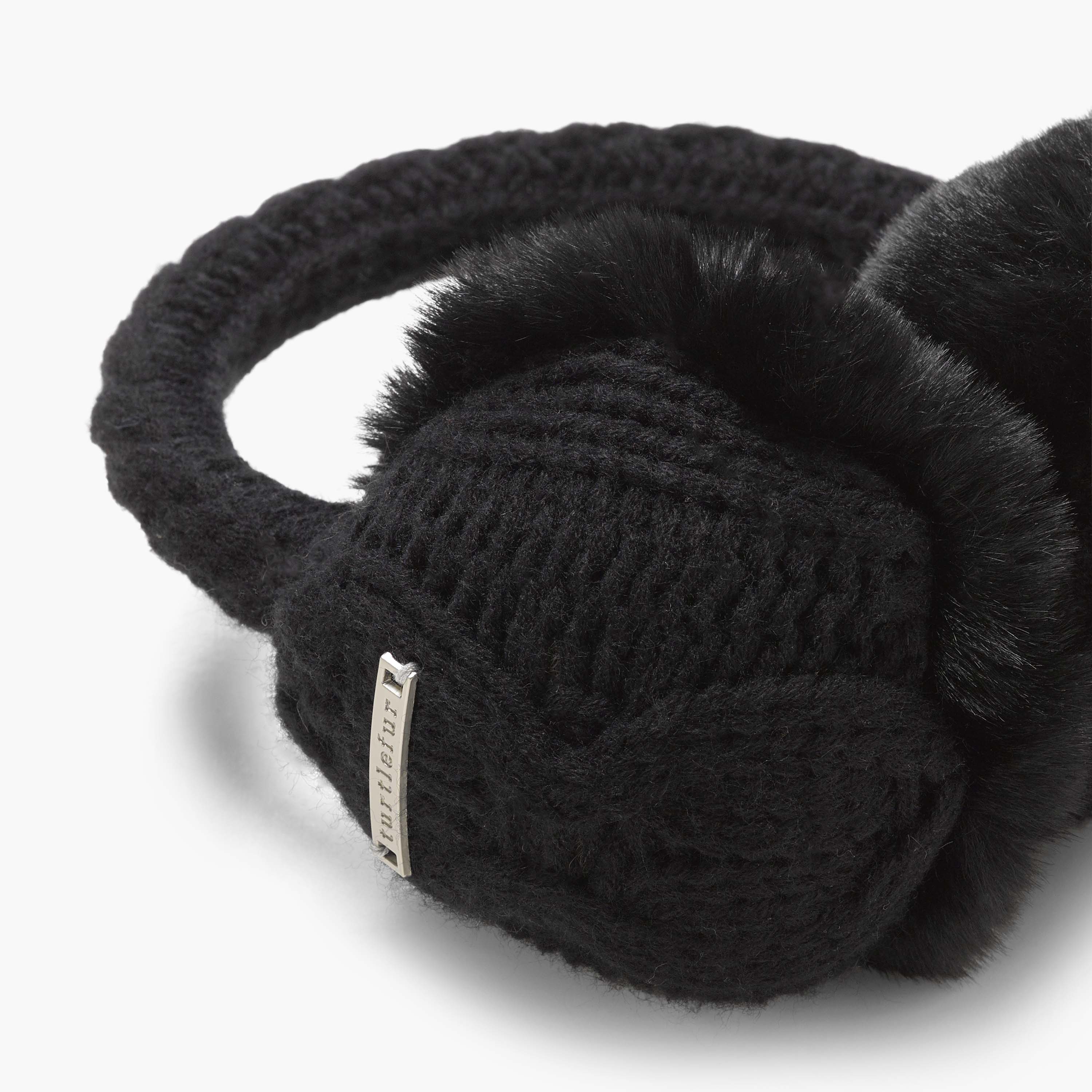 小物 CABLE FUR KNIT EARMUFF ROCKFISH WEATHERWEAR】CABLE FUR KNIT EARMUFF - 4 colors | もごつ
