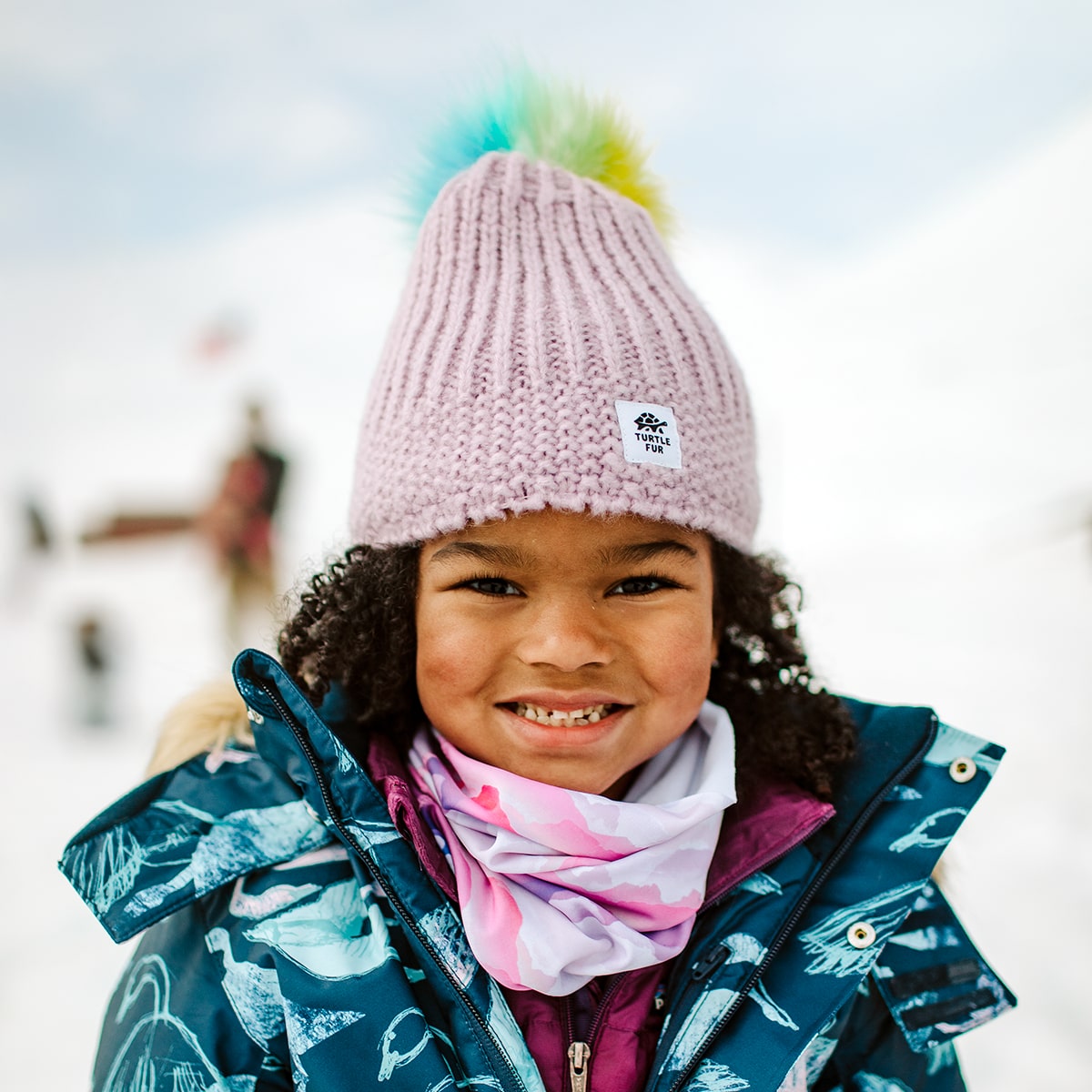 Kids Suzie Beanie / Color-Lilac