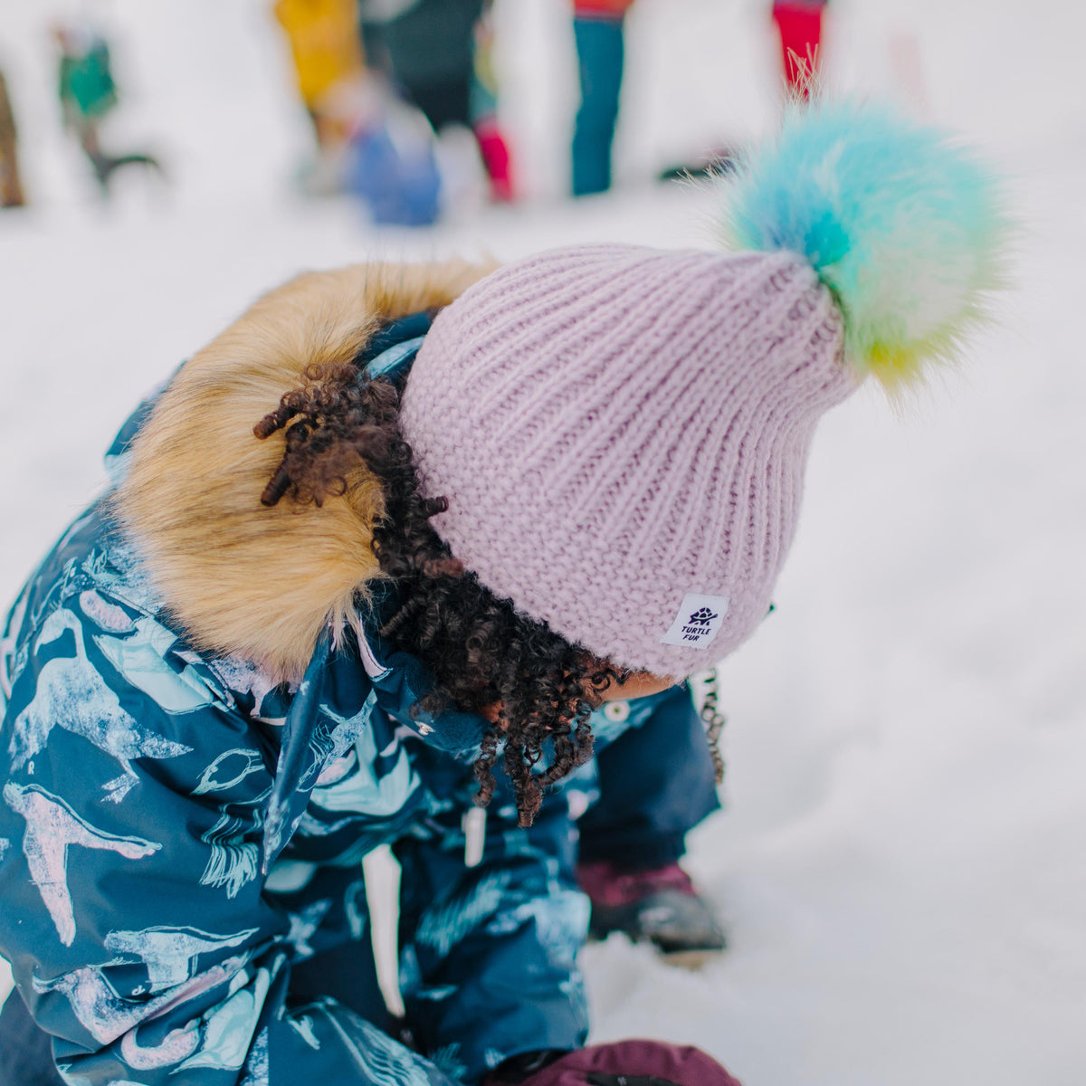 Kids Suzie Beanie / Color-Lime