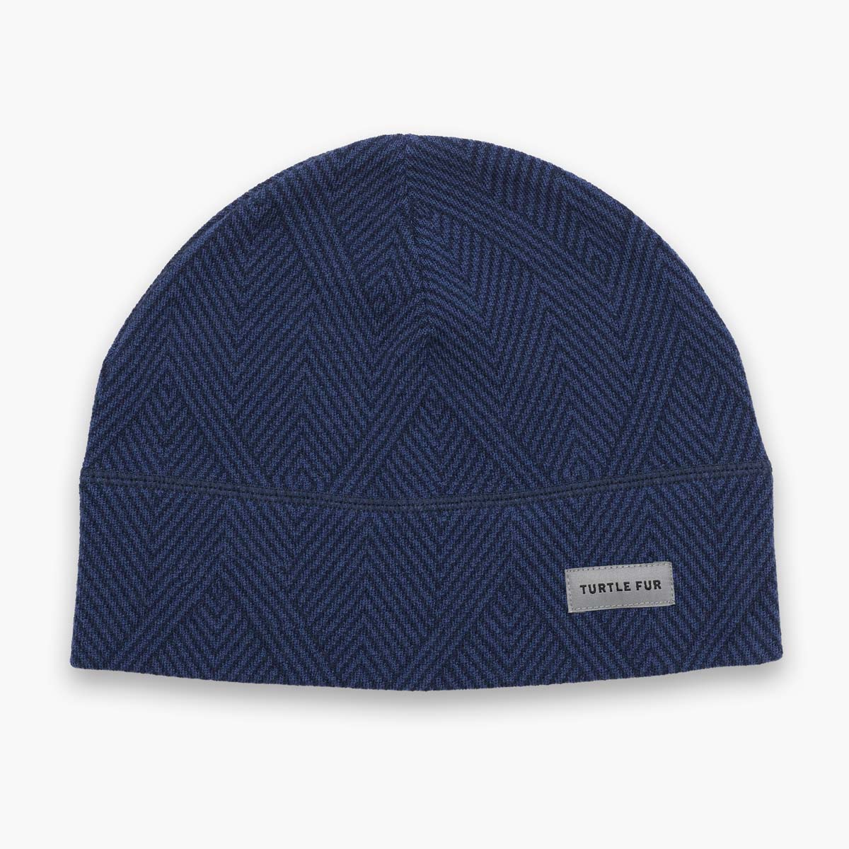 Carefree Merino Wool Beanie / Color-Diagonal Stride