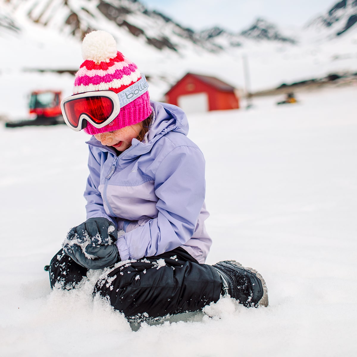 Kids Jocelyn Beanie / Color-Pink