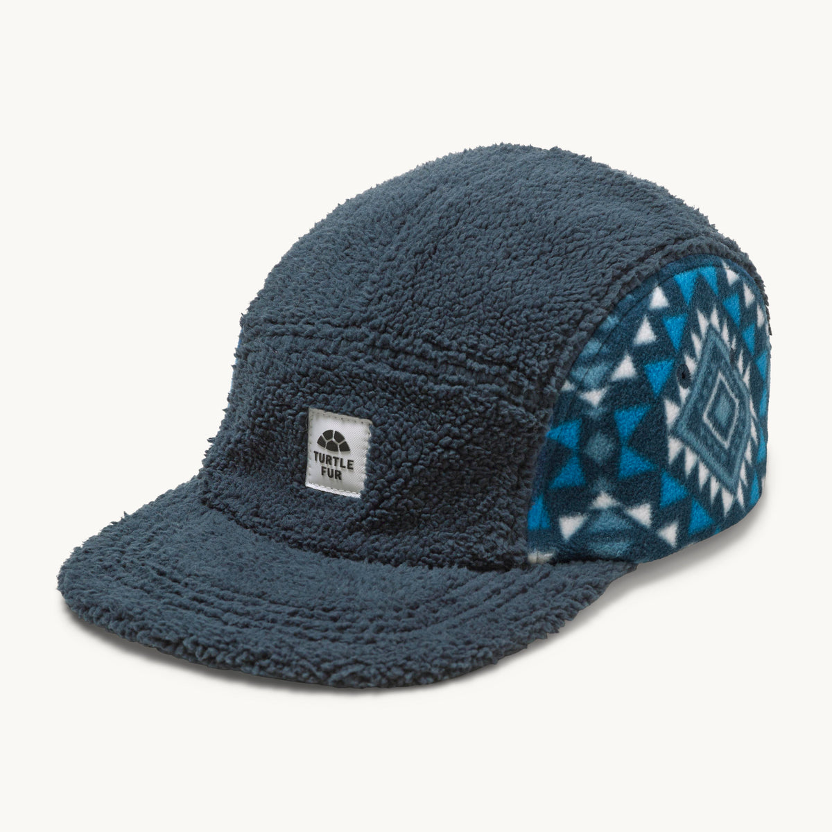 Printed Fleece Art 5 Panel Hat / Color-Mesa Sky