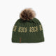 Lambswool Leira Beanie / Color-Green