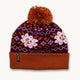 Hailee Beanie / Color-Cranberry