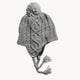 Gianna Pom Earflap / Color-Gray