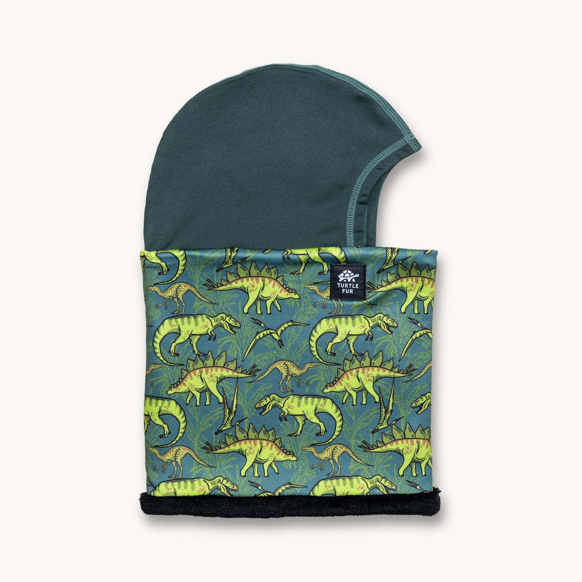 Kids Comfort Shell Shellaclava with Comfort Plush / Color-Roaring Reptiles