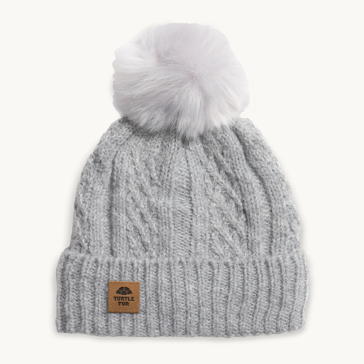 Recycled Lindsey Beanie / Color-Smoke