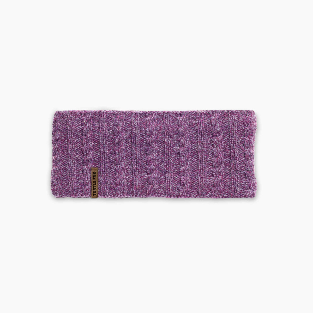 Lambswool Tara Headband / Color-Amethyst