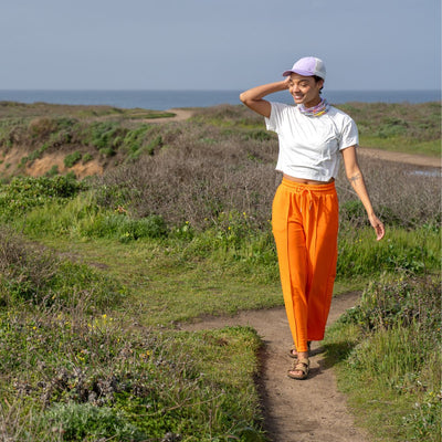 Trekker Trucker Hat / Color-Lavender