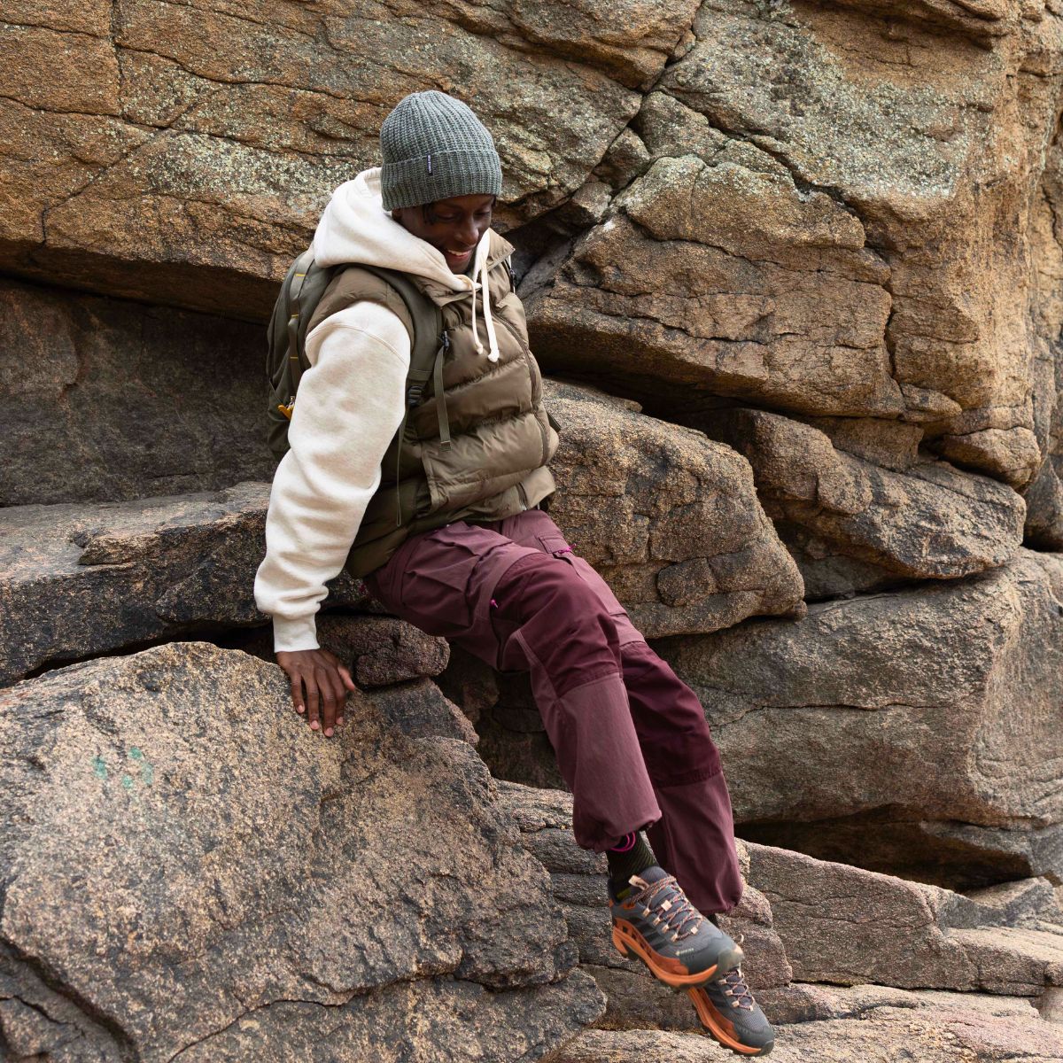 Recycled Ocean Ragg Wool Ethan / Color-Sage