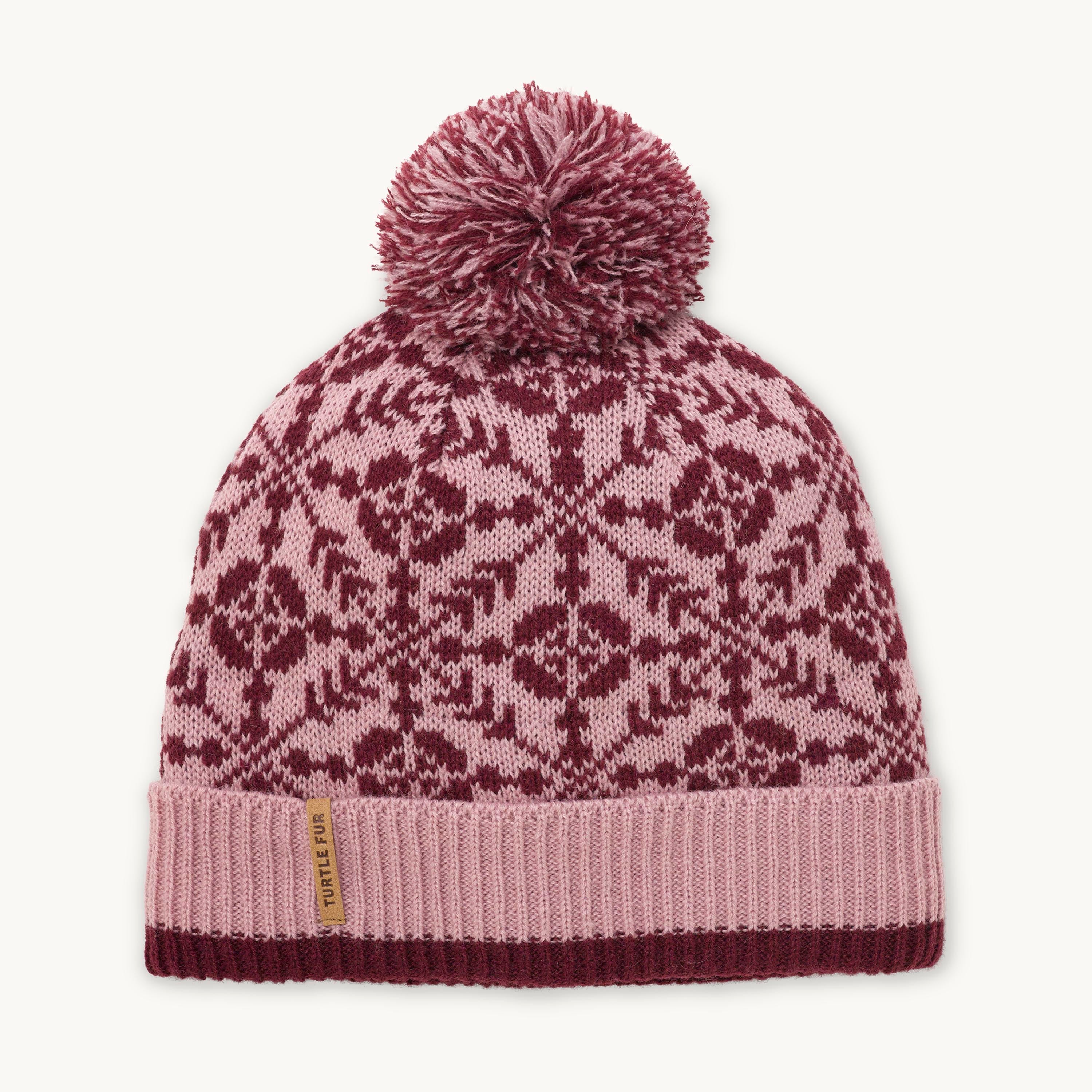 Ida Merino Wool Cuff Pom Winter Beanie – Turtle Fur®