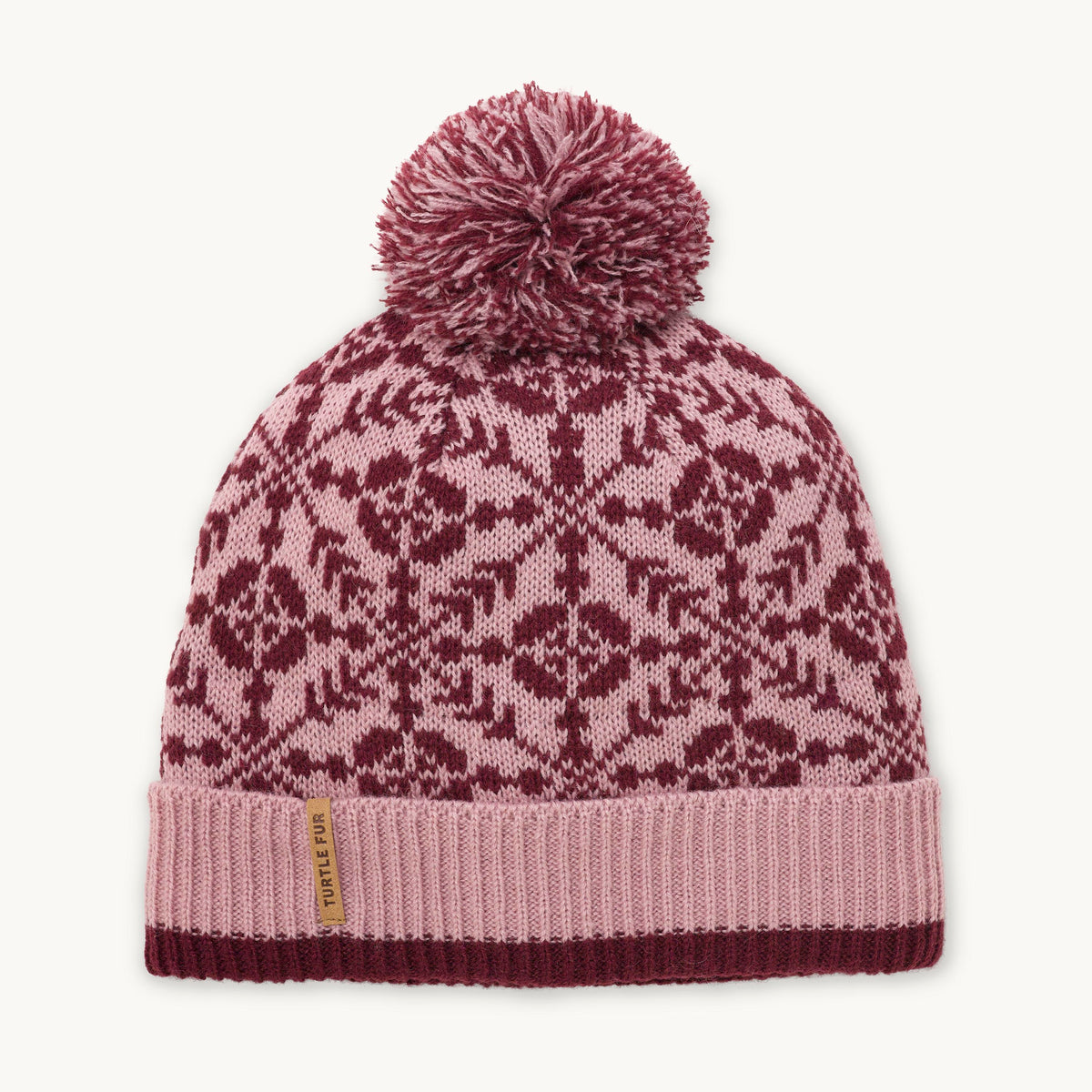 Merino Wool Ida / Color-Bordeaux
