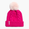 Youth Lizzy Faux Fur Pom / Color-Pink
