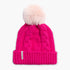 Youth Lizzy Faux Fur Pom / Color-Pink