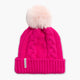 Youth Lizzy Faux Fur Pom / Color-Pink