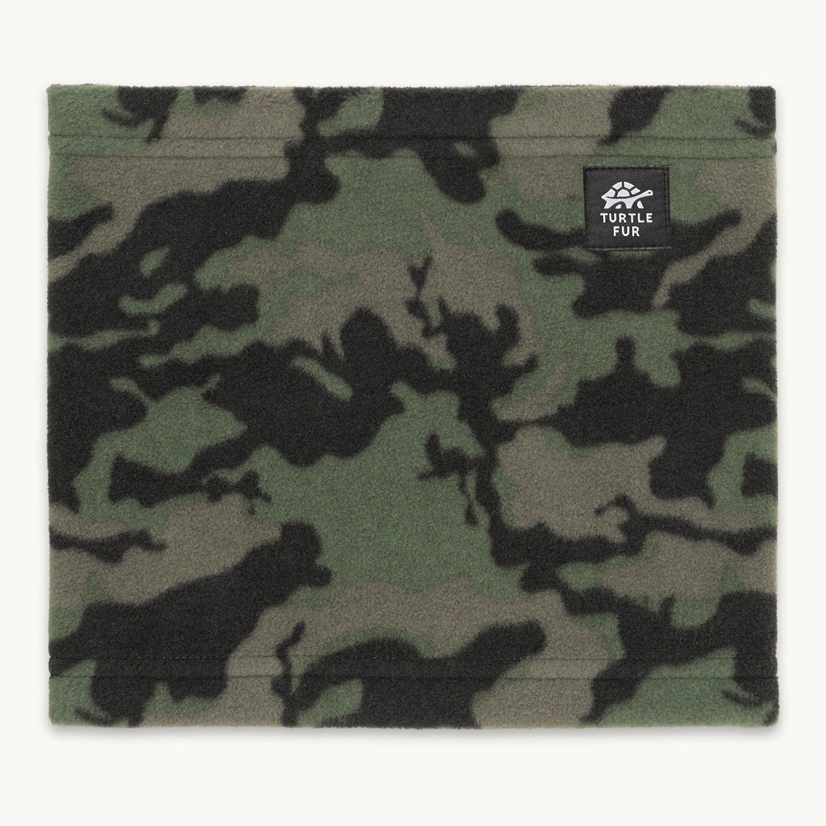 Kids Playful Prints Fleece Neck Warmer / Color-Woodland Camo