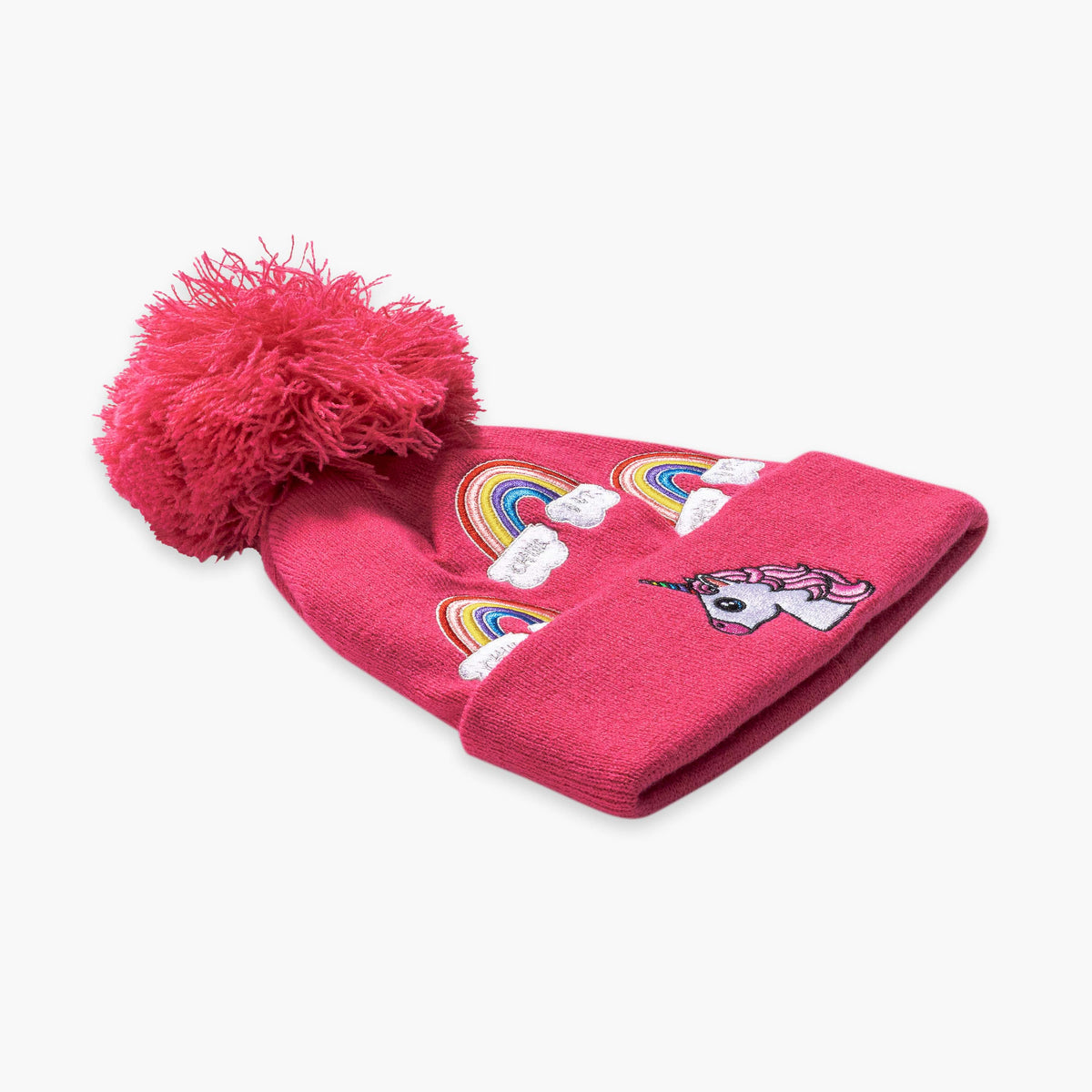 Kids Unicorn Pom / Color-Pink