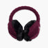 Ear Muffin Faux Fur Lined Earmuffs / Color-Mulberry