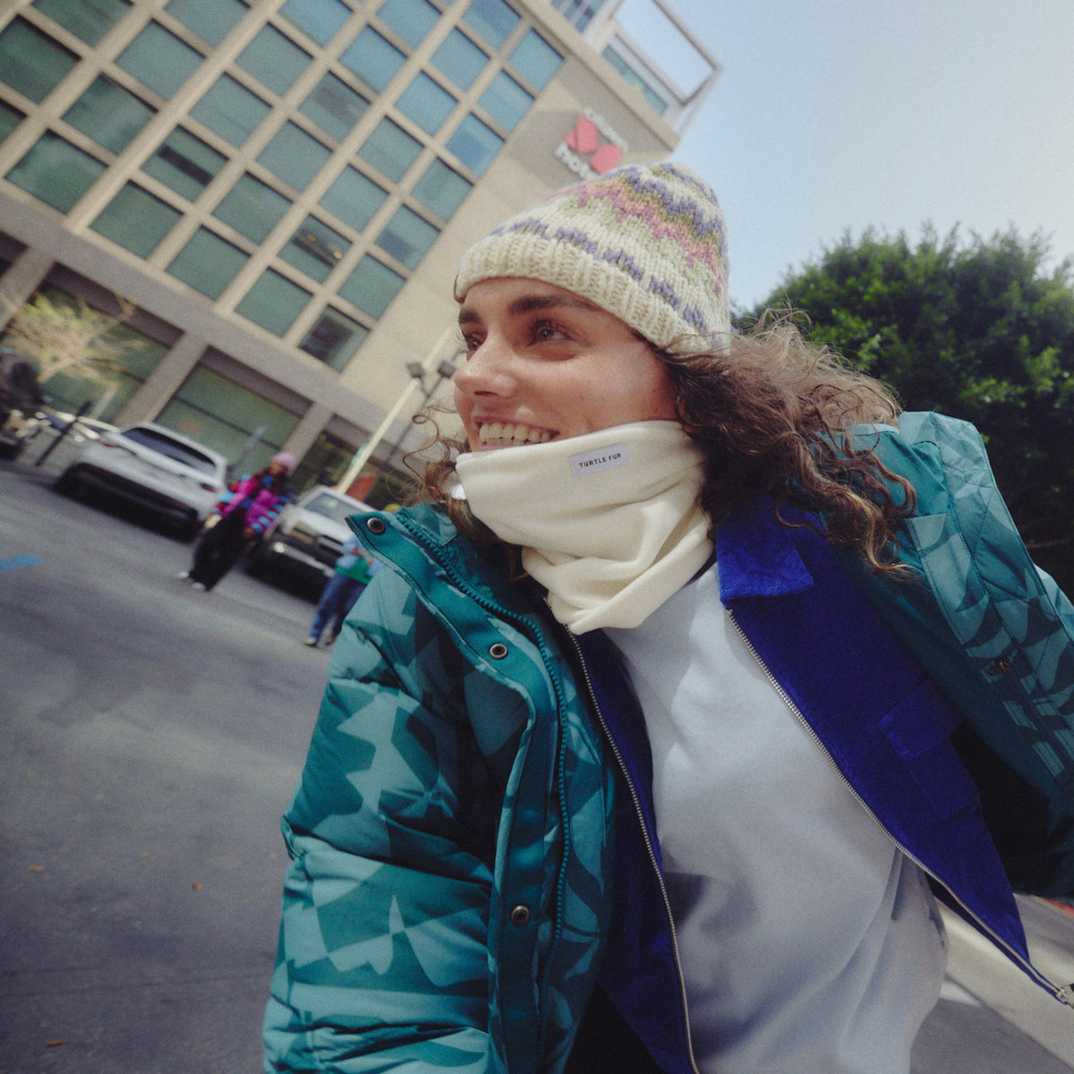 Talia Beanie / Color-White