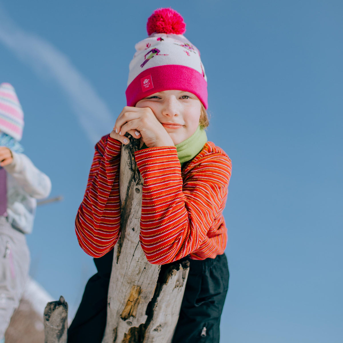 Kids Shred Pom / Color-Navy
