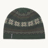 Nuka Merino Wool Ski Hat / Color-Evergreen