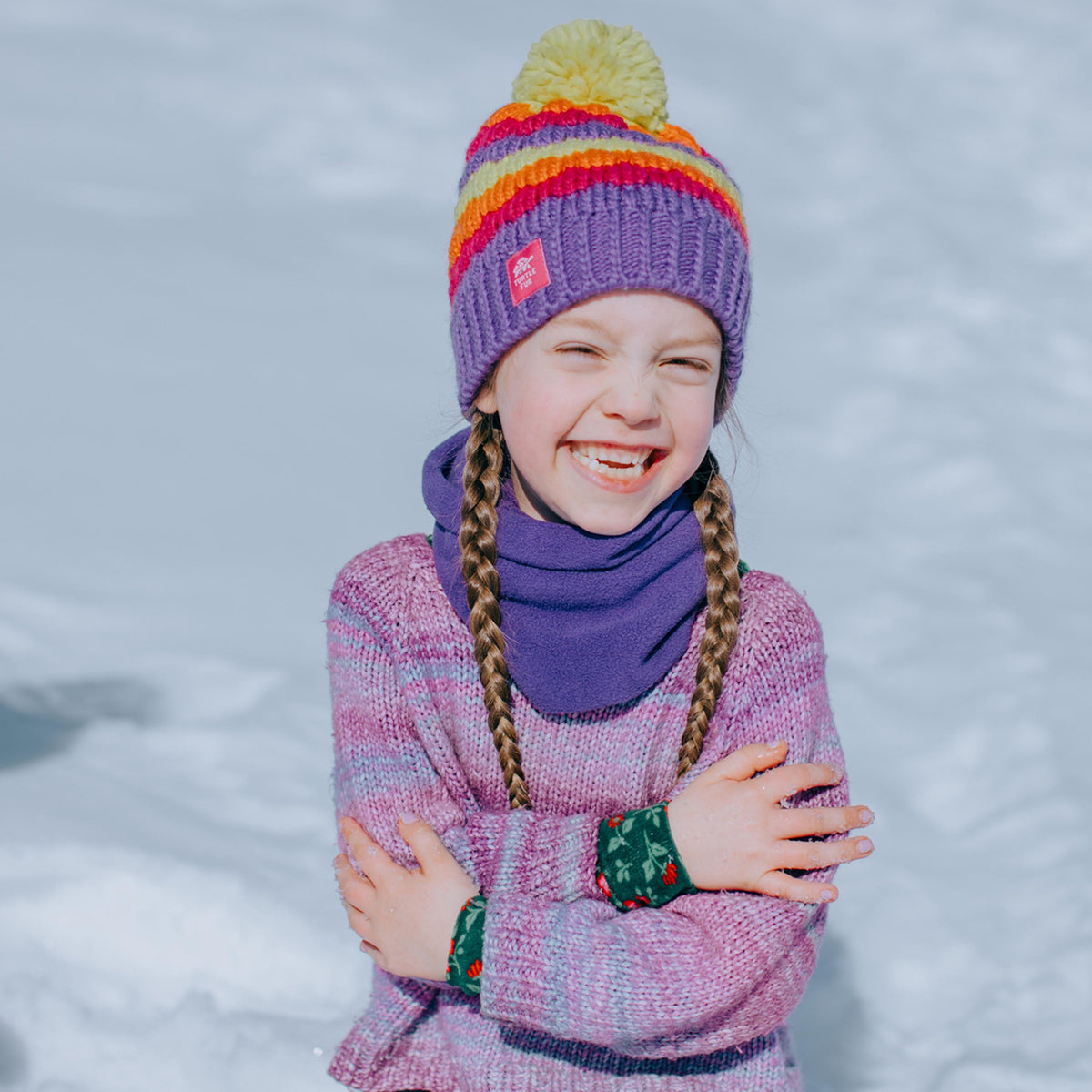 Kids Jocelyn Beanie / Color-Aqua
