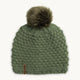 Snowfall Faux Fur Pom / Color-Tree Top