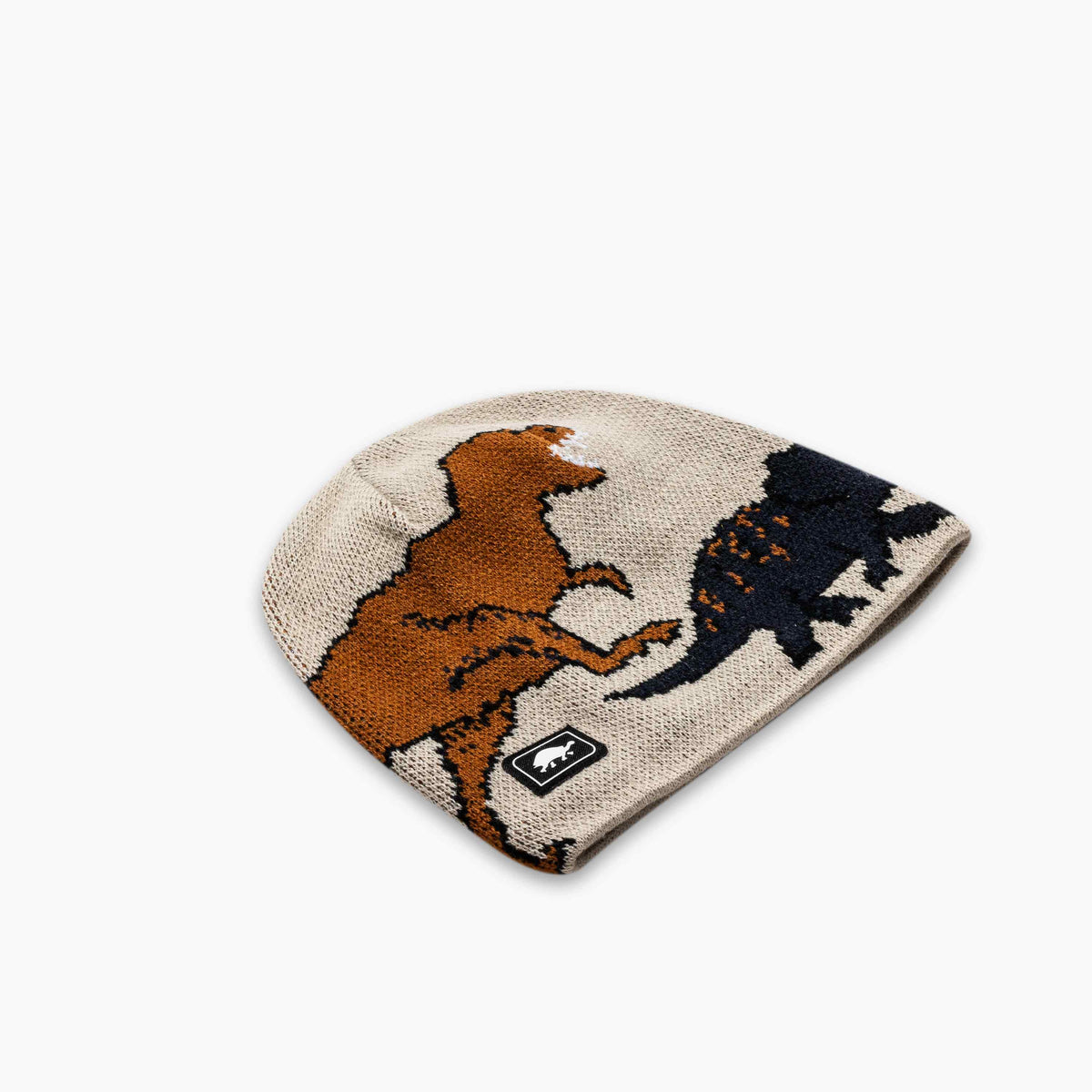 Kids Jurassic Beanie / Color-Natural