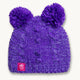 Kids Fluff Balls Pom Pom / Color-Grape