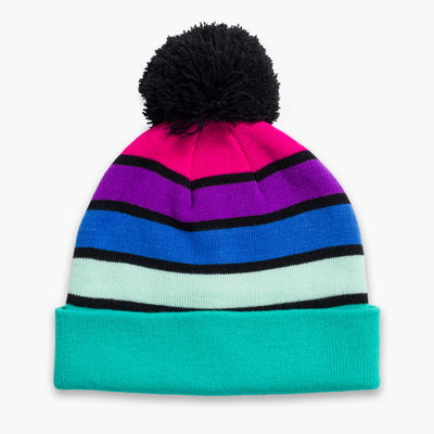 Youth Rooftop Rave Beanie / Color-Turquoise