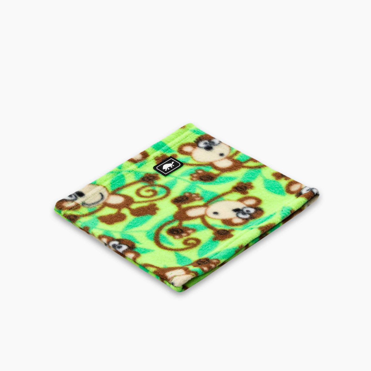 Kids Playful Prints Fleece Neck Warmer / Color-Monkeys