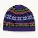 Nuka Merino Wool Ski Hat / Color-Purple
