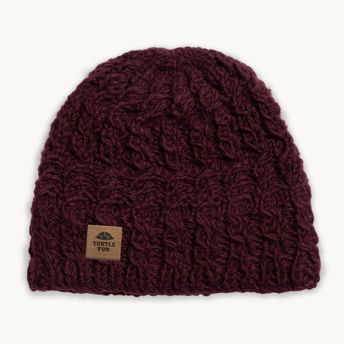 Mika Beanie / Color-Bordeaux