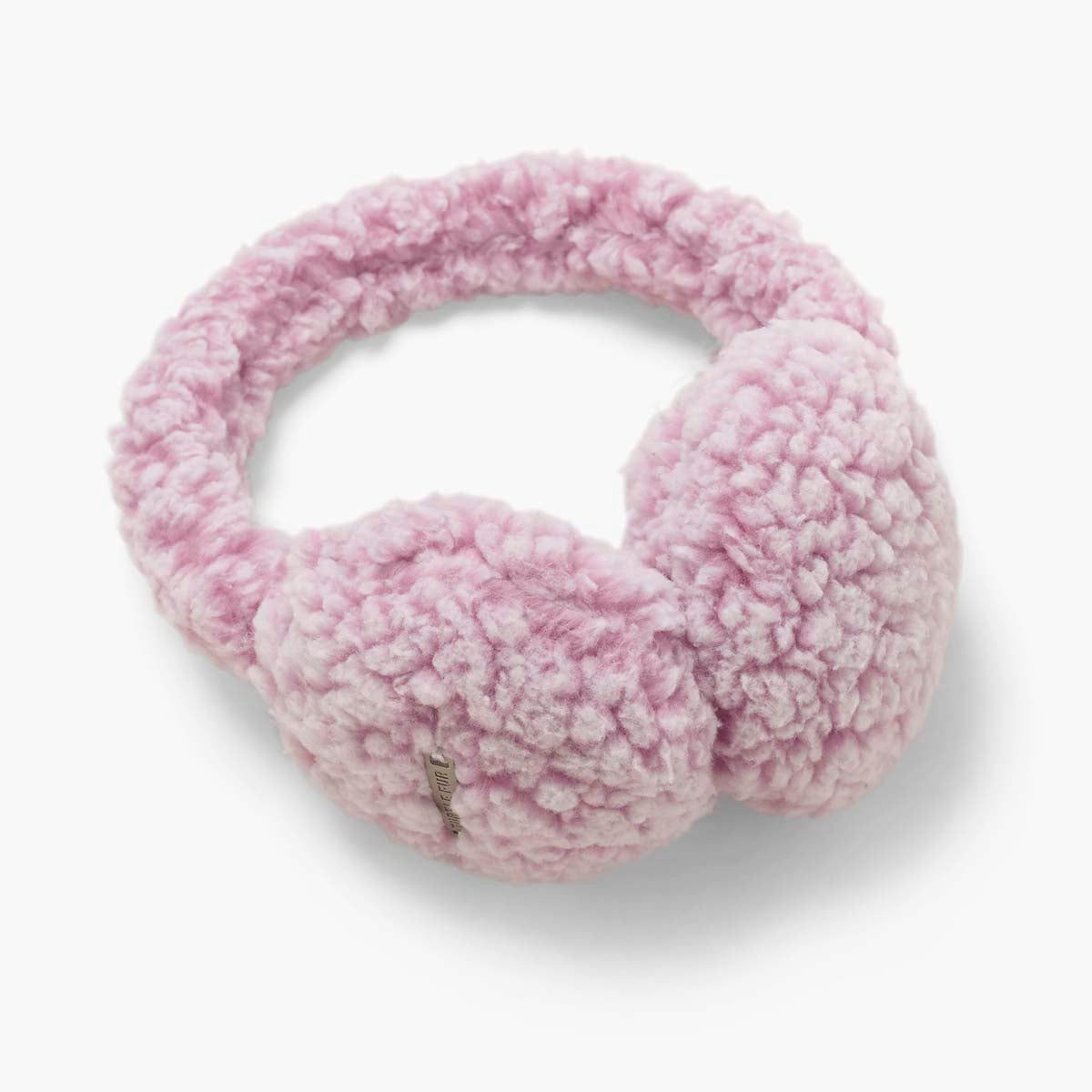 Recycled Comfort Lush Whiteout Ear Muffs / Color-Dusty Rose
