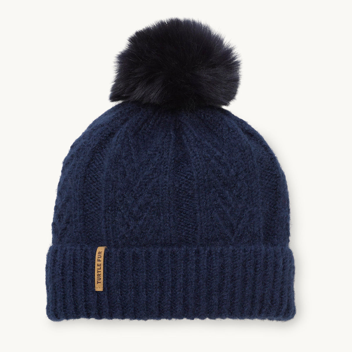 Recycled Lindsey Beanie / Color-Navy