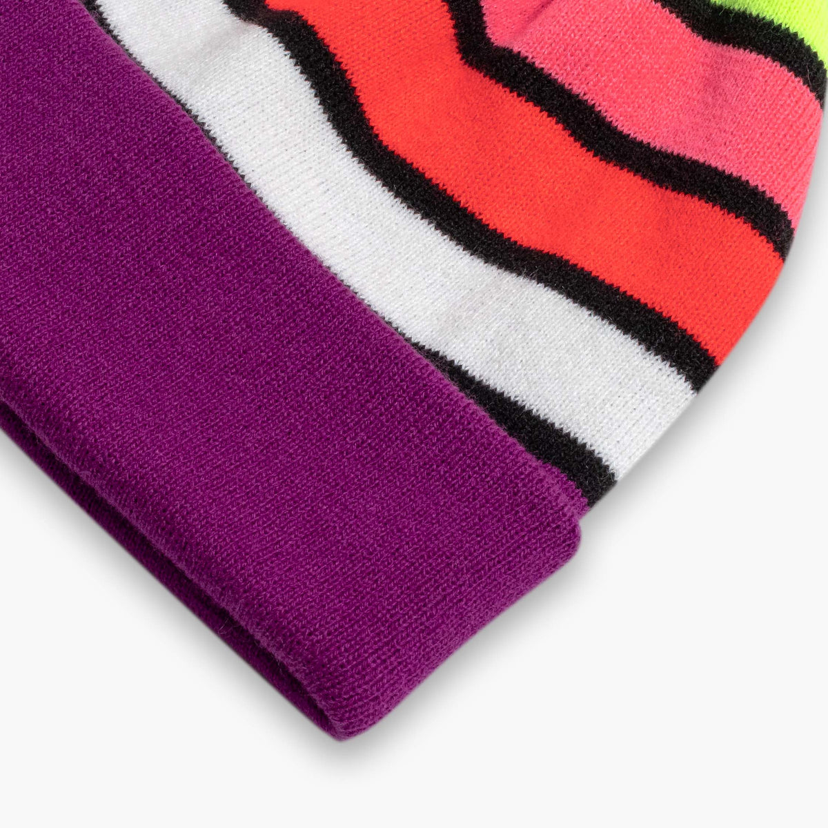 Youth Rooftop Rave Beanie / Color-Orchid