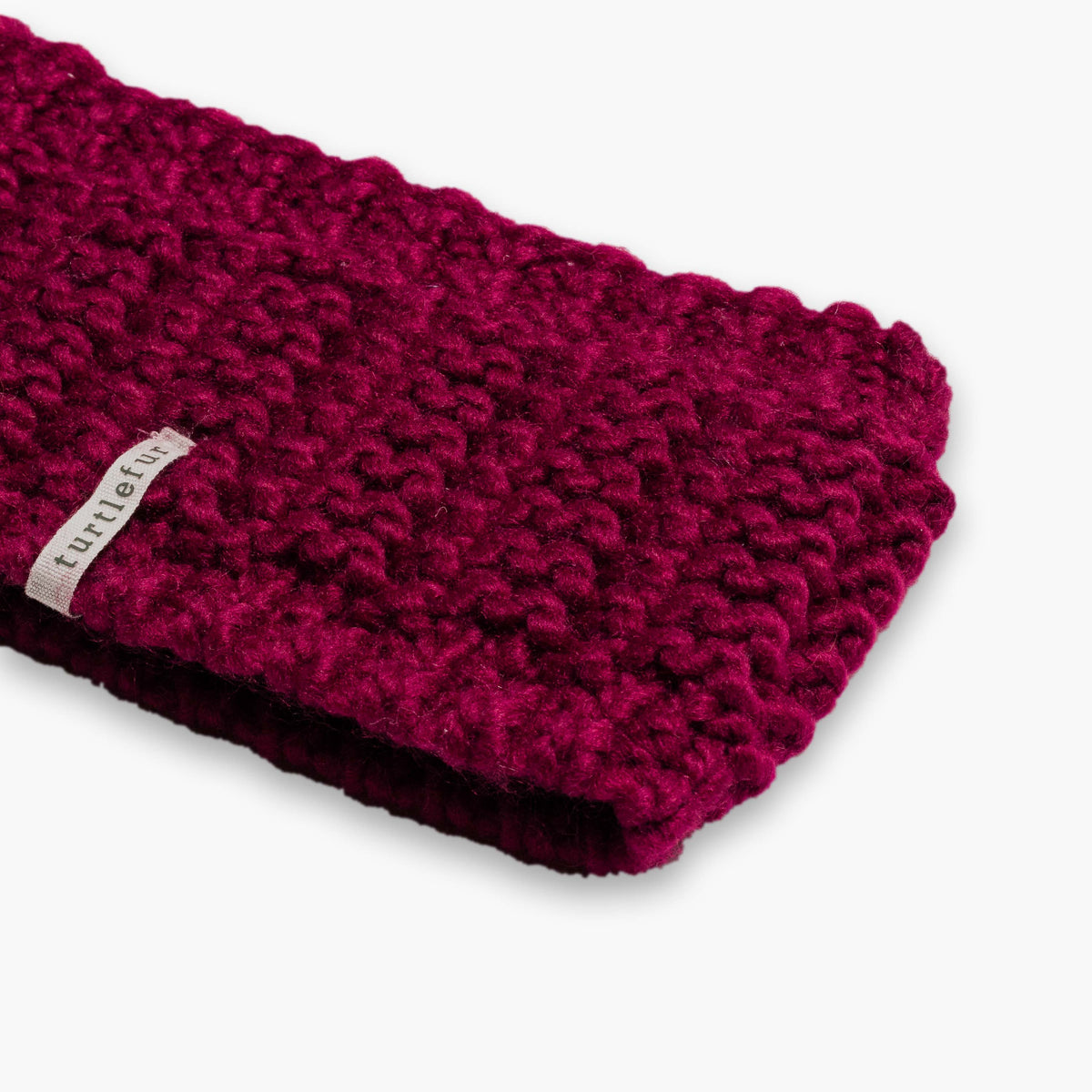 Shay Knit Headband / Color-Wine