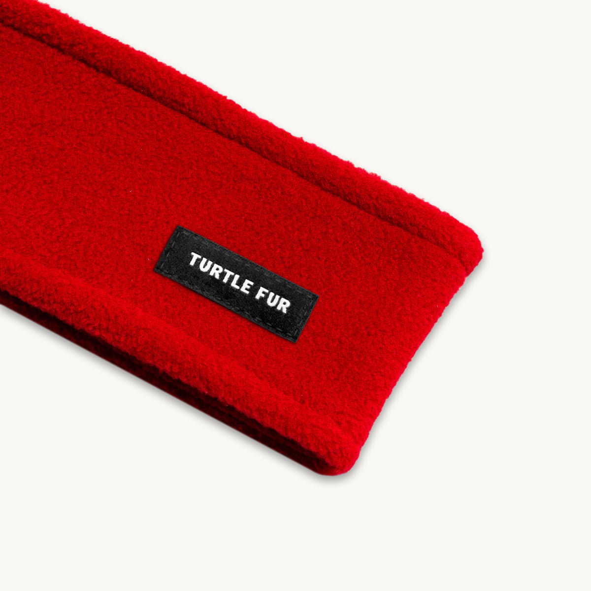 Chelonia 150 Fleece Headband / Color-Red
