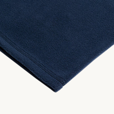 Micro Fur Fleece Single-Layer Neck Warmer / Color-Navy