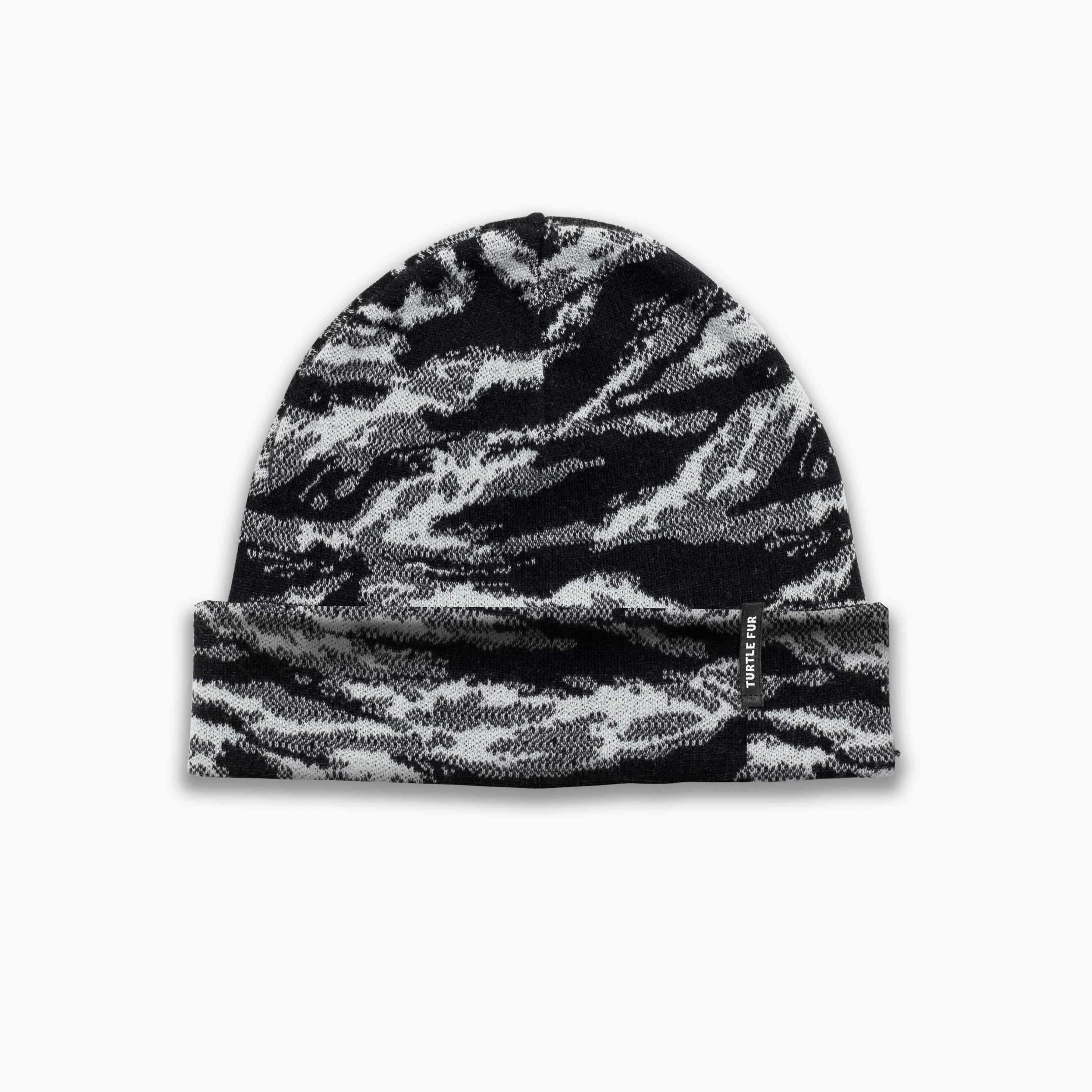 Carefree Merino Wool Watch Cap / Color-Hidden Scenery