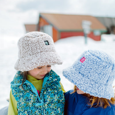 Kids Recycled Comfort Lush Stomp Bucket Hat / Color-Natural