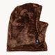 Comfort Plush Bear Overhood / Color-Brown