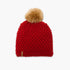 Snowfall Faux Fur Pom / Color-Red