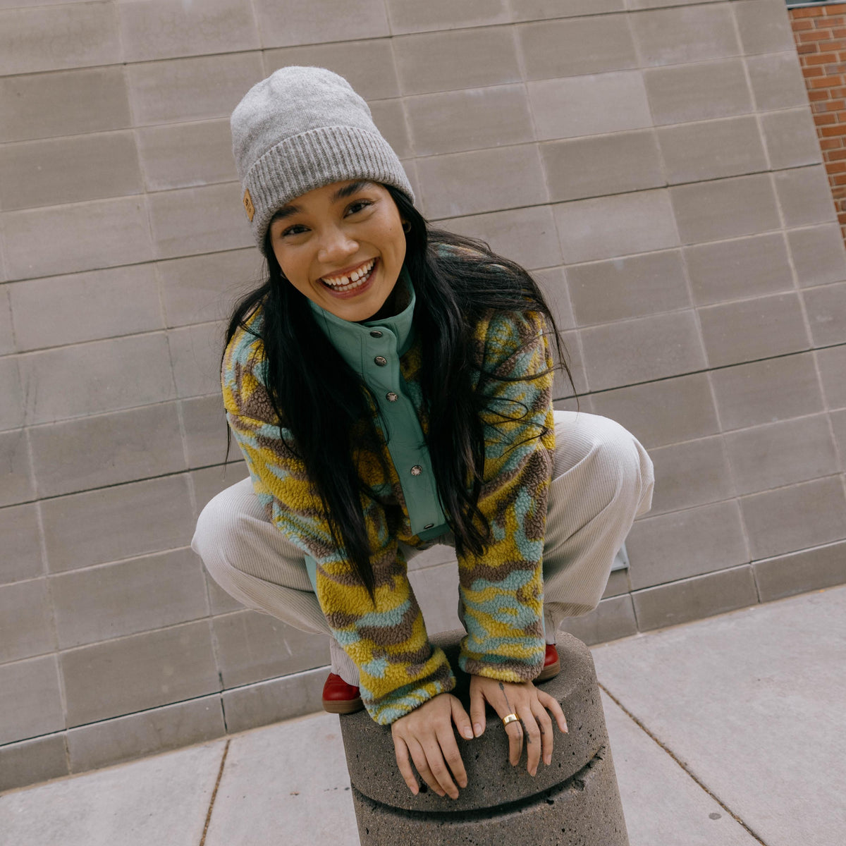 Thatcher Beanie / Color-Orange