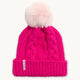 Youth Lizzy Faux Fur Pom / Color-Pink